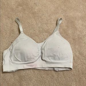 Aeropostale cage back sports bra